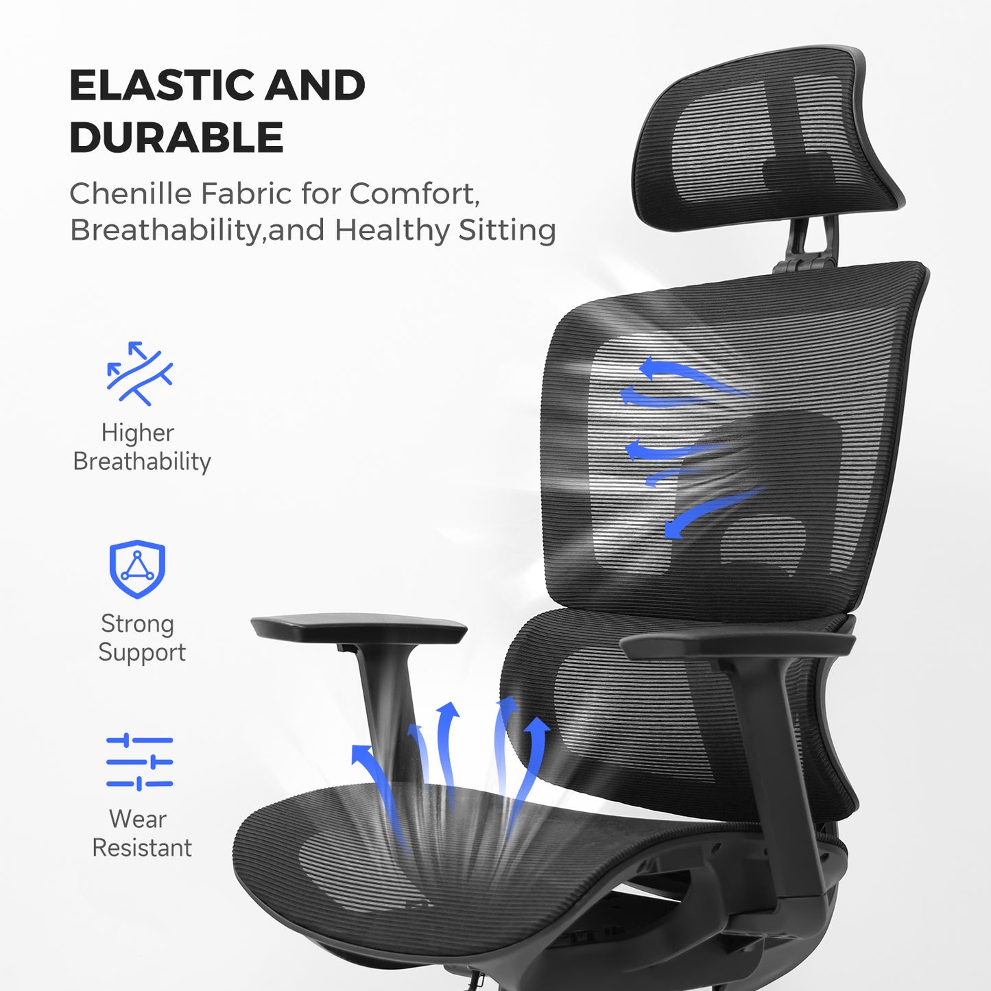 NearHub Ergonomischer Stuhl EC20