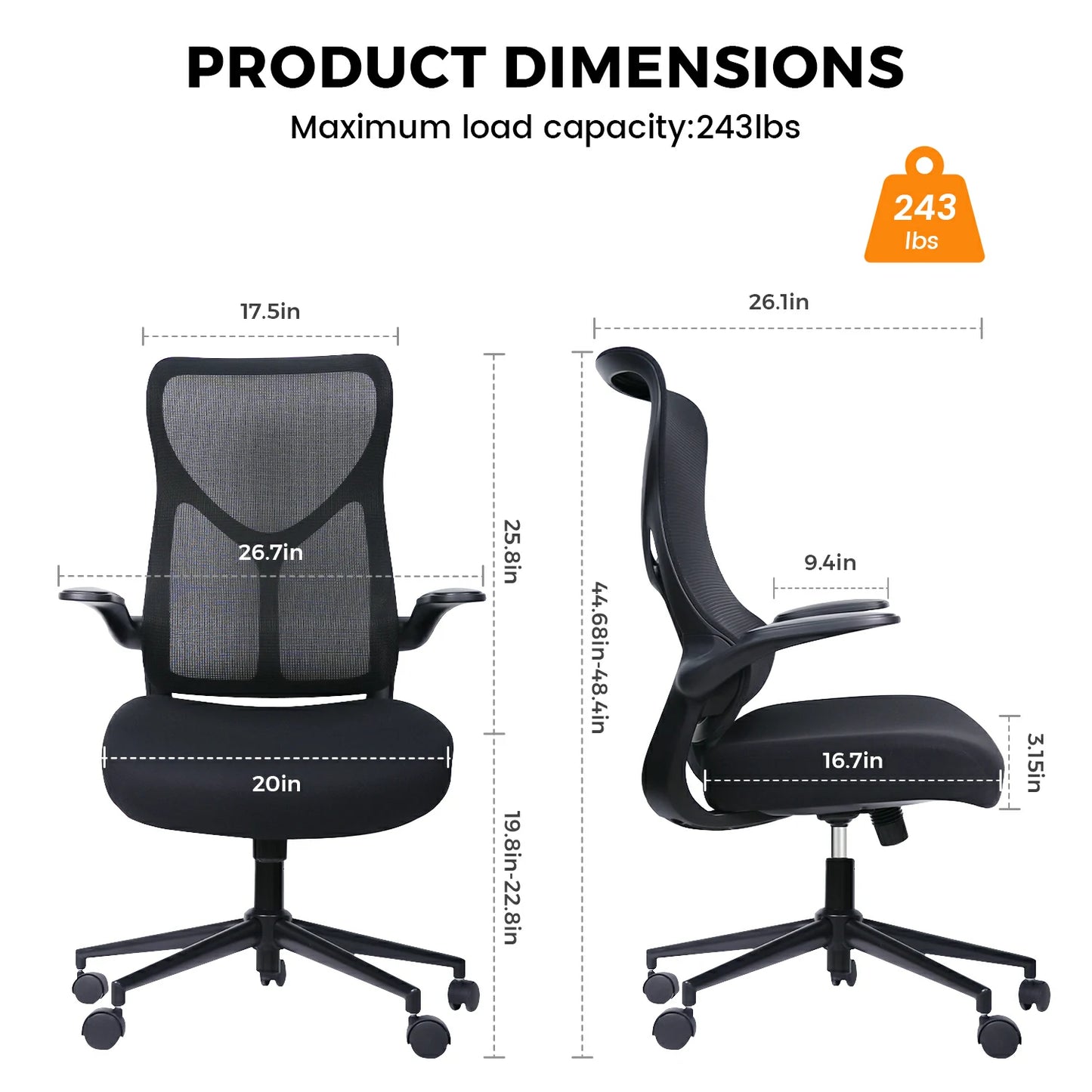NearHub Ergonomischer Stuhl EC10